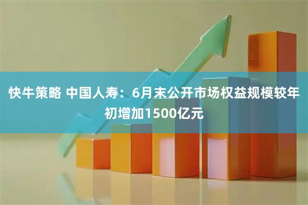 快牛策略 中国人寿：6月末公开市场权益规模较年初增加1500亿元